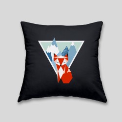 Mountain fox cushion TEST 1